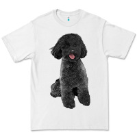 White black poodles dog Premium Tee - LillyAllenDesigns