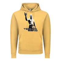 Vintage Mustard techno viking Vintage Hoodie - lanVoArt