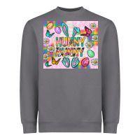 Storm Hunny Bunny And Egg Easter Tumbler Heavyweight Sweatshirt - BundleAndBundleShop