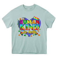 Arona LGBTQ Pride Human Kind Be Both Heavy Core Tee - BundleAndBundleShop