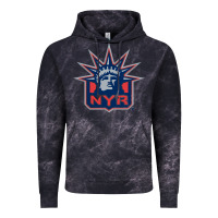 Cloud Black ranger ny Vintage Hoodie - lanVoArt
