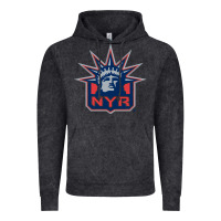 Vintage Black ranger ny Vintage Hoodie - lanVoArt