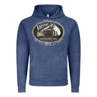 Vintage Denim his master's voice Vintage Hoodie - lanVoArt