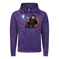 Cloud Purple ball lightning; osbournes want to believe Vintage Hoodie - lanVoArt