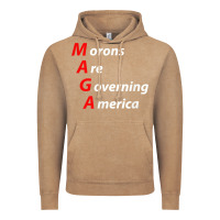 Vintage Coffee morons are governing america anti trump political t shirt Vintage Hoodie - lanVoArt