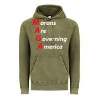 Vintage Olive morons are governing america anti trump political t shirt Vintage Hoodie - lanVoArt