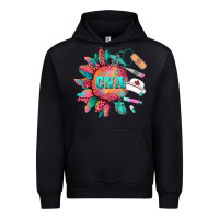 Black western certified nurse asistant  medical instruments Urban Hoodie - BarkalooDesign