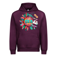 Mauve Wine western certified nurse asistant  medical instruments Urban Hoodie - BarkalooDesign