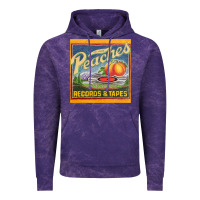 Cloud Purple peaches records and tapes Vintage Hoodie - lanVoArt