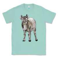 Seafoam reindeer fawn deer Classic Tee - LillyAllenDesigns