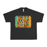 Pigment Black Fall Pumpkin brushstrokes Urban Heavy Tee - NancyCooperArtShop