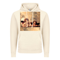 Vintage Artic Hot Trend Angels Raphael Cupid Cherubs Art Valentine Angel Vintage Hoodie - lanVoArt
