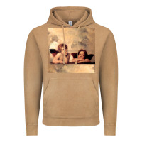 Vintage Camel Hot Trend Angels Raphael Cupid Cherubs Art Valentine Angel Vintage Hoodie - lanVoArt