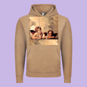 Hot Trend Angels Raphael Cupid Cherubs Art Valentine Angel Vintage Hoodie Designed By Lanvoart