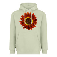 Matcha Rouge Royale Sunflower Heavyweight Hoodie - LillyAllenDesigns