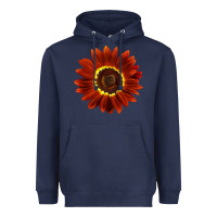 Navy Rouge Royale Sunflower Heavyweight Hoodie - LillyAllenDesigns
