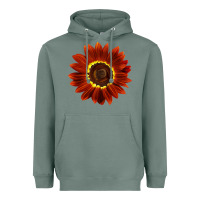 Sage Rouge Royale Sunflower Heavyweight Hoodie - LillyAllenDesigns