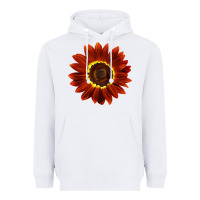 White Rouge Royale Sunflower Heavyweight Hoodie - LillyAllenDesigns