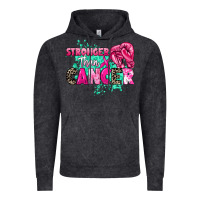 Vintage Black Stronger than Cancer Vintage Hoodie - HowdyJamesFarm