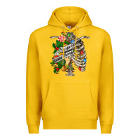 Lemon sorta merry sorta scary chest Premium Hoodie - FaDigitalArtStudio