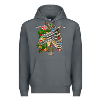 Rock sorta merry sorta scary chest Premium Hoodie - FaDigitalArtStudio