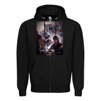 Black unsaid emily julie and the phantoms poster gift (1) Zipper Hoodie - lanVoArt
