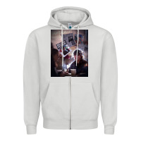 Dove Grey unsaid emily julie and the phantoms poster gift (1) Zipper Hoodie - lanVoArt