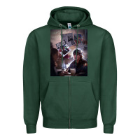 Sports Green unsaid emily julie and the phantoms poster gift (1) Zipper Hoodie - lanVoArt
