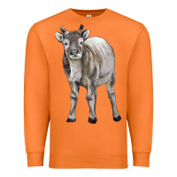 Carrot reindeer fawn deer Premium Sweatshirt - LillyAllenDesigns