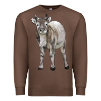 Chestnut reindeer fawn deer Premium Sweatshirt - LillyAllenDesigns
