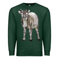 Sports Green reindeer fawn deer Premium Sweatshirt - LillyAllenDesigns