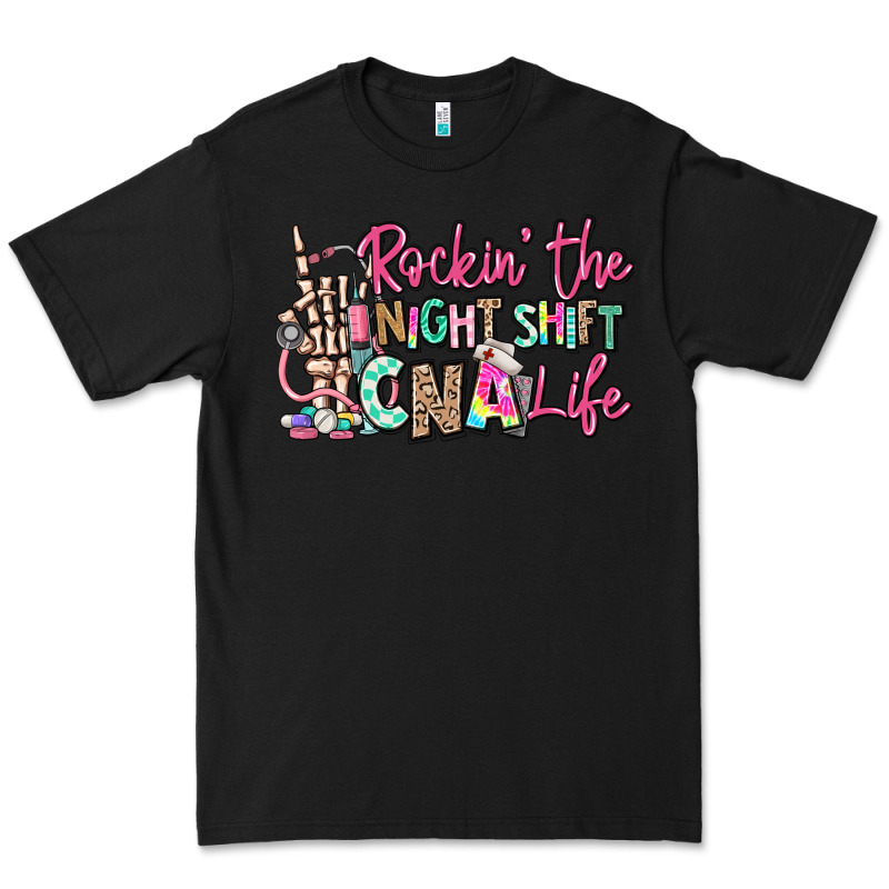 Rockin The Night Shift Cna Life Premium Tee by RanaPortraitStore | Teevron