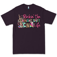 Plum rockin the night shift cna life Premium Tee - RanaPortraitStore