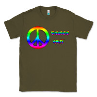 Army Green Peace Out Classic Tee - Bettercallsaul