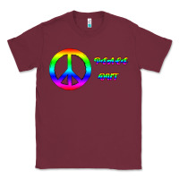 Burgundy Peace Out Classic Tee - Bettercallsaul