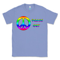 Colony Blue Peace Out Classic Tee - Bettercallsaul