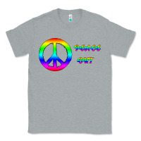 Heather Grey Peace Out Classic Tee - Bettercallsaul