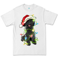 White christmas black poodles dog Premium Tee - LillyAllenDesigns