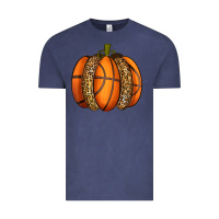 Vintage Denim Basketball Pumpkin Vintage Tee - texasbilliewilder