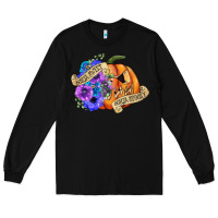 Black sorta sweet sorta spooky Long Sleeve Tee - CowGirlArtShop