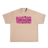 Burro Breast Cancer Daycare Worker Urban Heavy Tee - texasbilliewilder