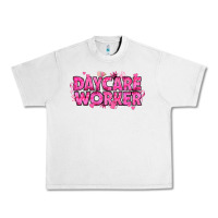 Lunar Rock Breast Cancer Daycare Worker Urban Heavy Tee - texasbilliewilder