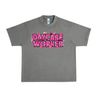 Tornado Breast Cancer Daycare Worker Urban Heavy Tee - texasbilliewilder