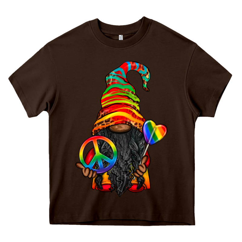 Lgbtq+ Pride Gnome With Candy Heavy Core Tee by BundleAndBundleShop | Teevron