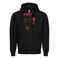 Black the english beat Zipper Hoodie - lanVoArt