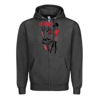 Charcoal Heather the english beat Zipper Hoodie - lanVoArt