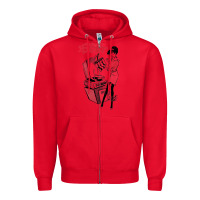 Red the english beat Zipper Hoodie - lanVoArt