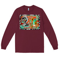Burgundy western back to school 2nd grade 2 Long Sleeve Tee - Jasminsmagicworld