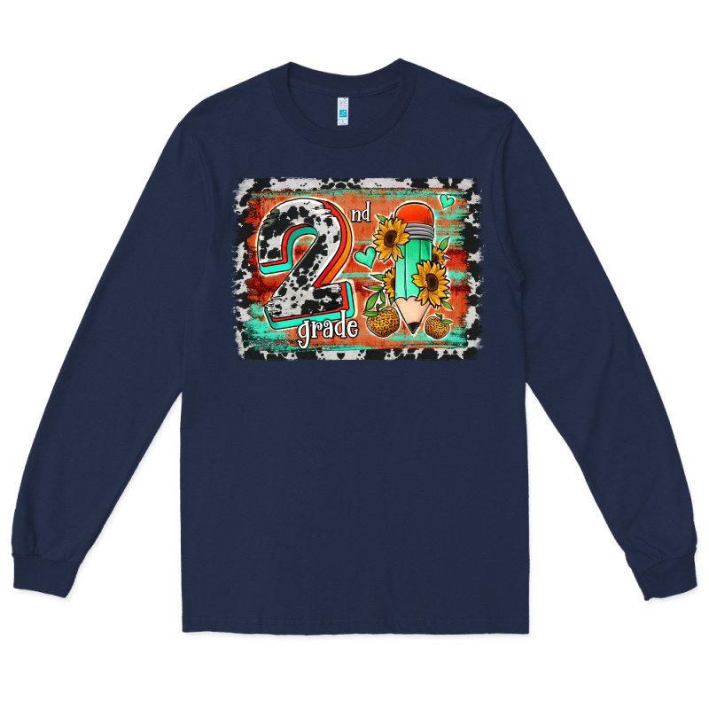Western Back To School 2nd Grade 2 Long Sleeve Tee by Jasminsmagicworld | Teevron