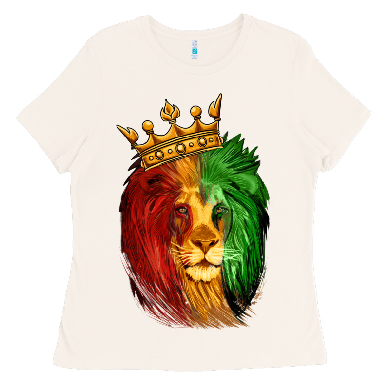 Juneteenth Lion King Ladies Tee by LillyAllenDesigns | Teevron